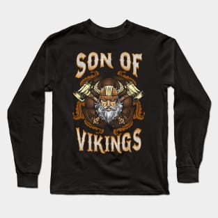 Son Of Vikings Long Sleeve T-Shirt